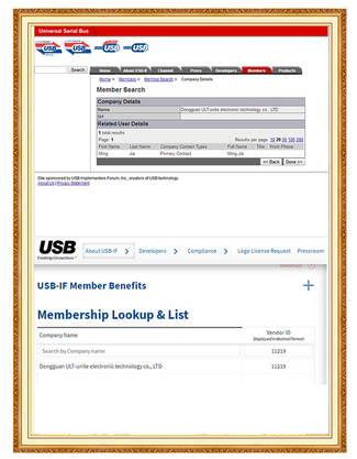 USB-IF Member