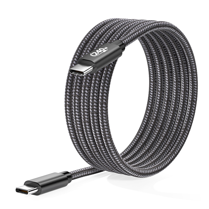 USB 2.0 Dual Headed Type-C Data Cable PD High Speed 240W Data Cable