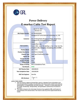 USB4 certification
