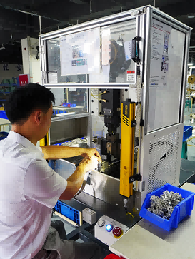 Fully automatic double ended cutting machine